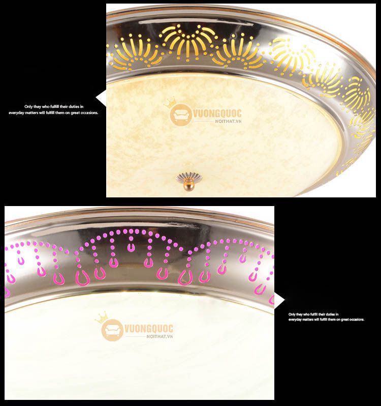 Đèn áp trần sang trọng trang trí nội thất CM177-17